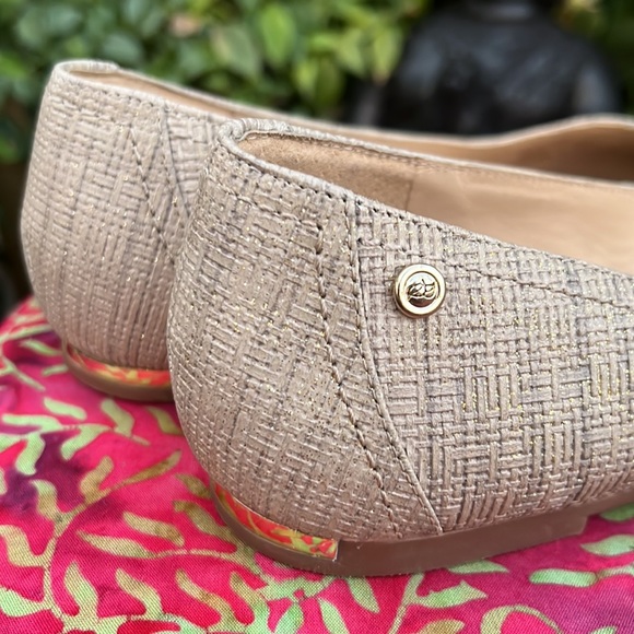 New! Nurture Leather Ballerina Slip-on Flats - Picture 7 of 17